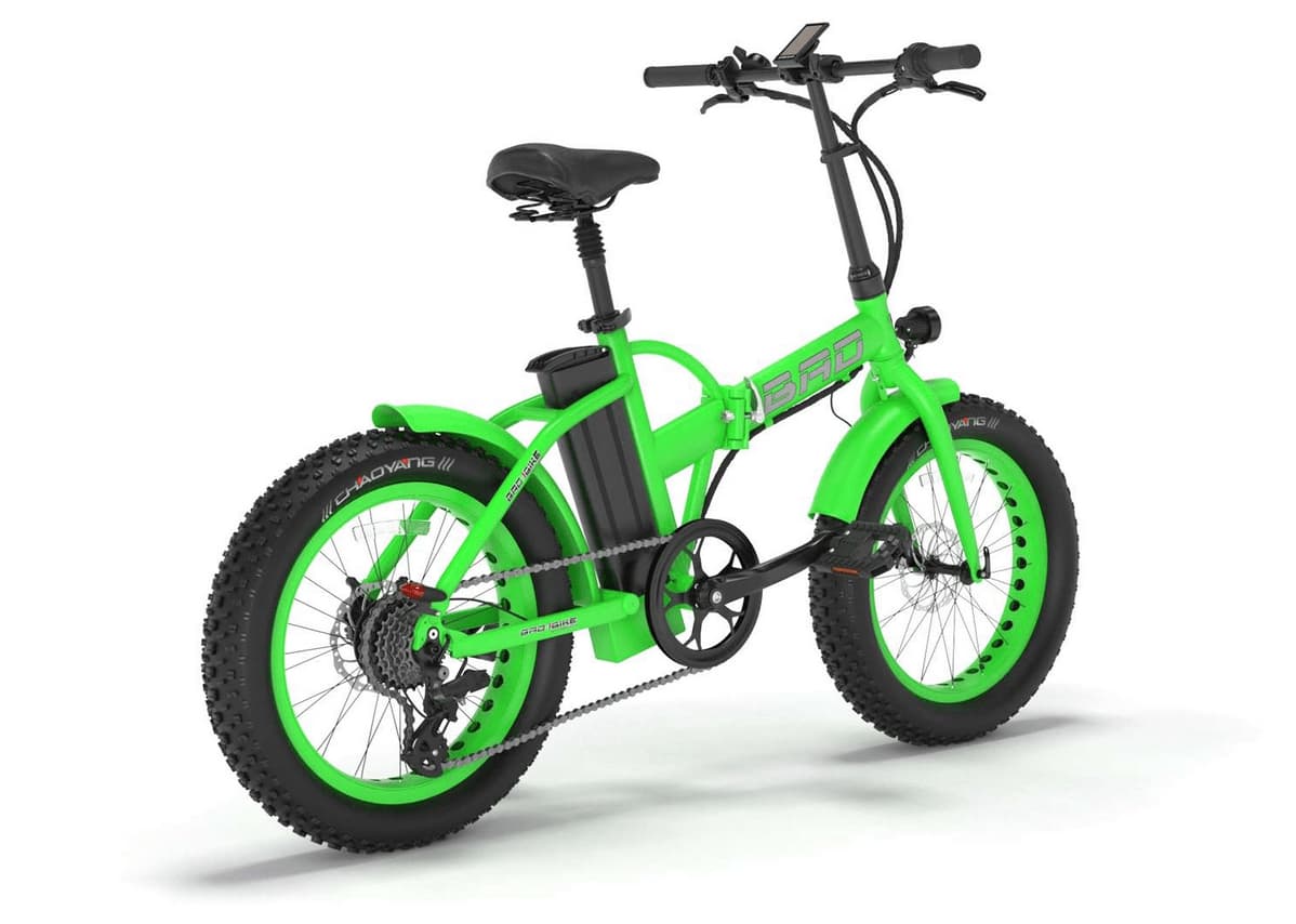 Fat Bike Electrique Velo Pliant Bad Bike BAD 250W vert clair