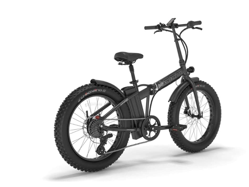 Fat Bike Electrique Velo Pliant 24 pouces BIG BAD 250W noir