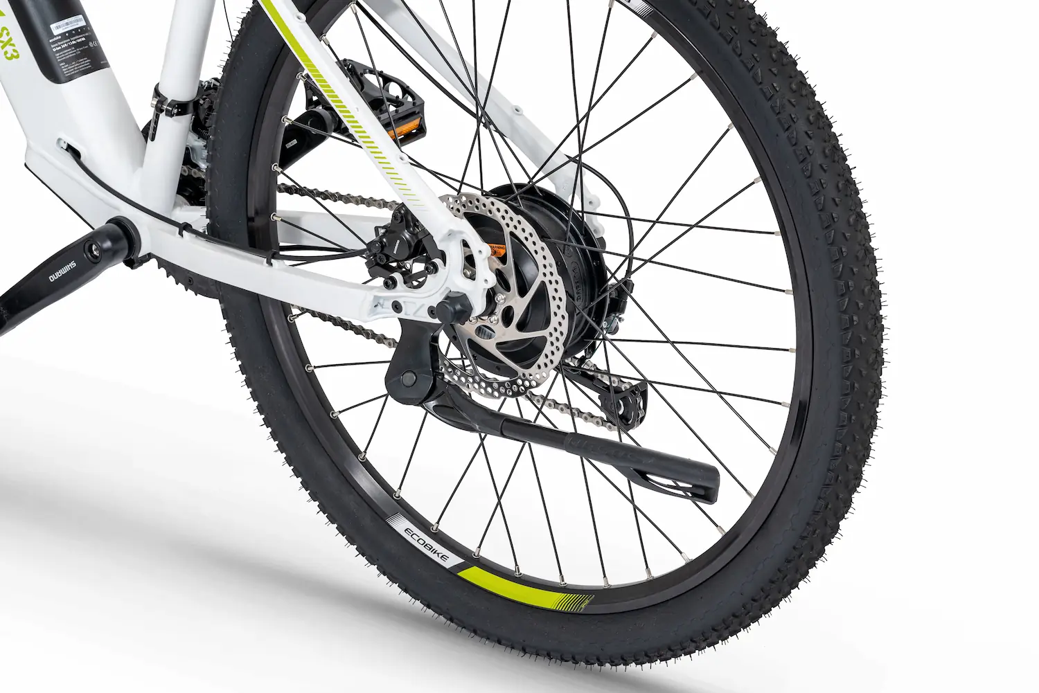Speed Bike VTT Electrique Semi Rigide 27,5 Pouces SX3 Blanc 576Wh