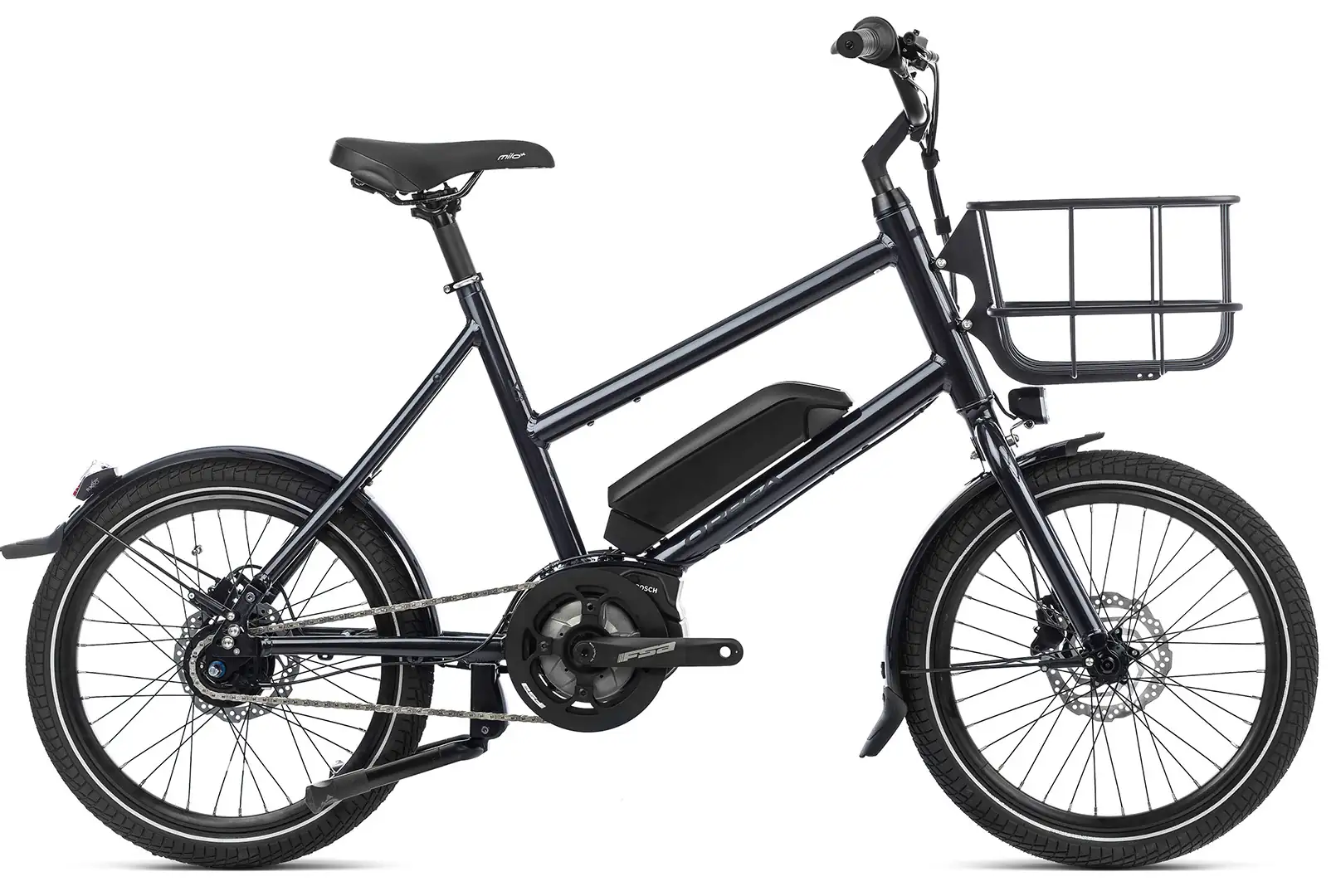 Orbea Katu-E 2023 Mini Vélo Électrique Kompaktrad Noir