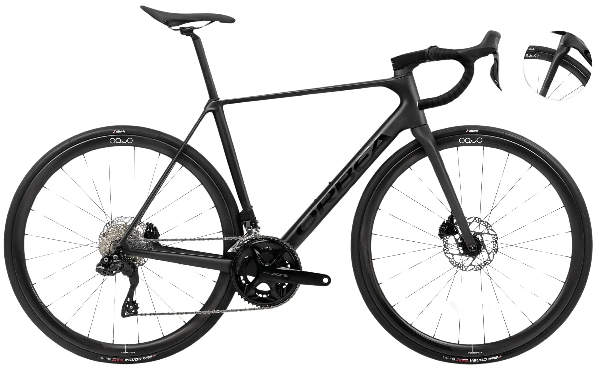 Orbea Orca M35I 2024 Vélo de Route Carbon Noir 60cm